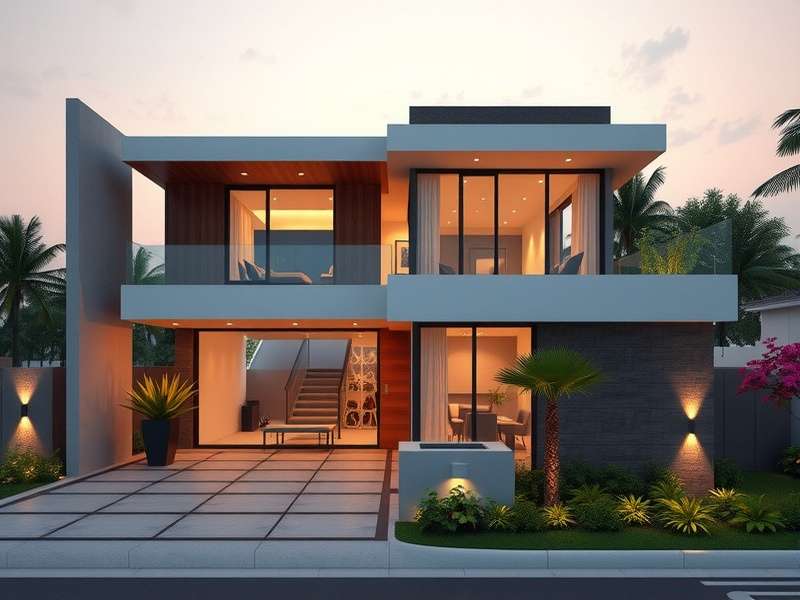 Modern Residence Architect Indian Home Design